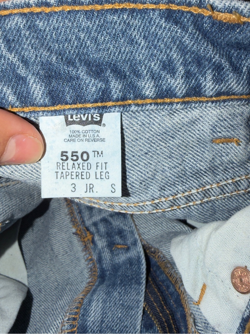 Levi's Men's Light Blue Relaxed Fit Denim Jeans - Picture 3 of 4